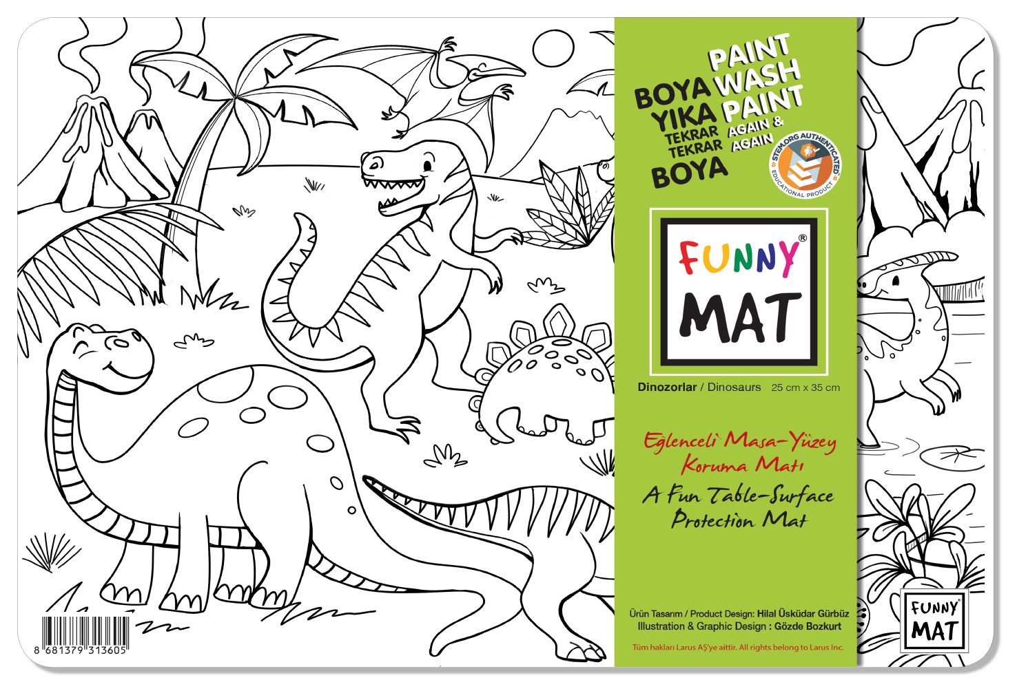 Funny Mat - Dinozorlar